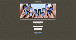 Desktop Screenshot of portare.ro